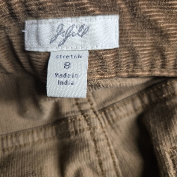 J. Jill Women's Stretch Brown Corduroy Bootcut Pants Size 8 - Picture 5 of 6